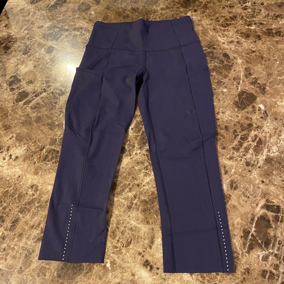 Lululemon Fast & Free Crop - Picture 6 of 7